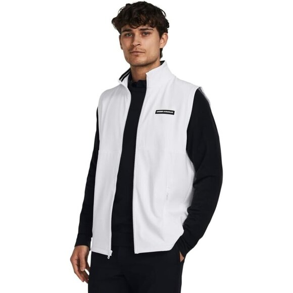 Under Armour 1379724 UA Storm Daytona Zip Vest White ( S ) - Picture 1 of 4